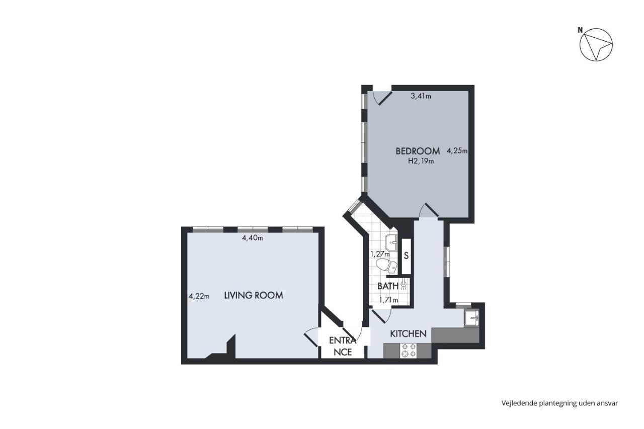 Sanders Central - Petite One-Bedroom Apartment In The Middle Of It All Copenhague Extérieur photo
